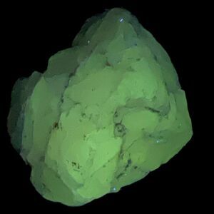 Pink Crackled Art Glass Cullet‎ Glowing Manganese Slag Glass #5GX11